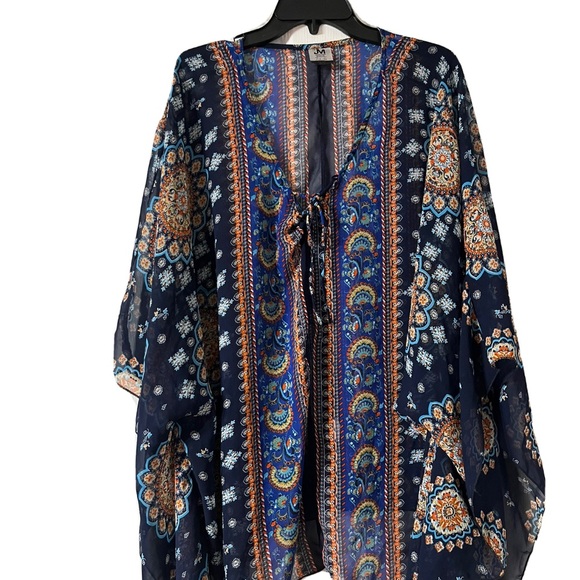 Jonathan Martin JM 2x Pool Cover All Women’s Body Covers Navy Blue, Multi Color - Picture 4 of 16